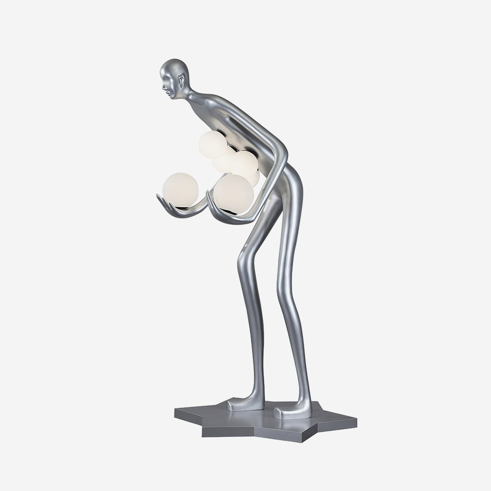 Foam vloerlamp