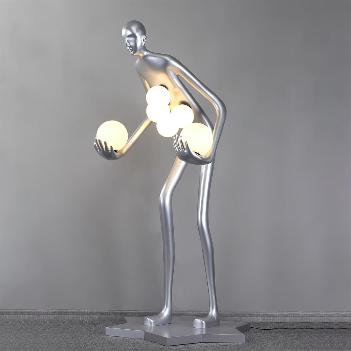 Foam vloerlamp