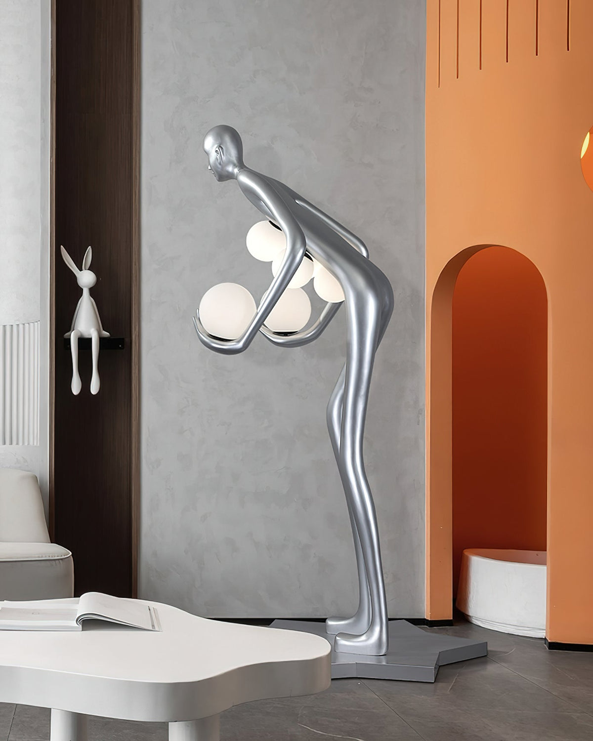 Foam vloerlamp