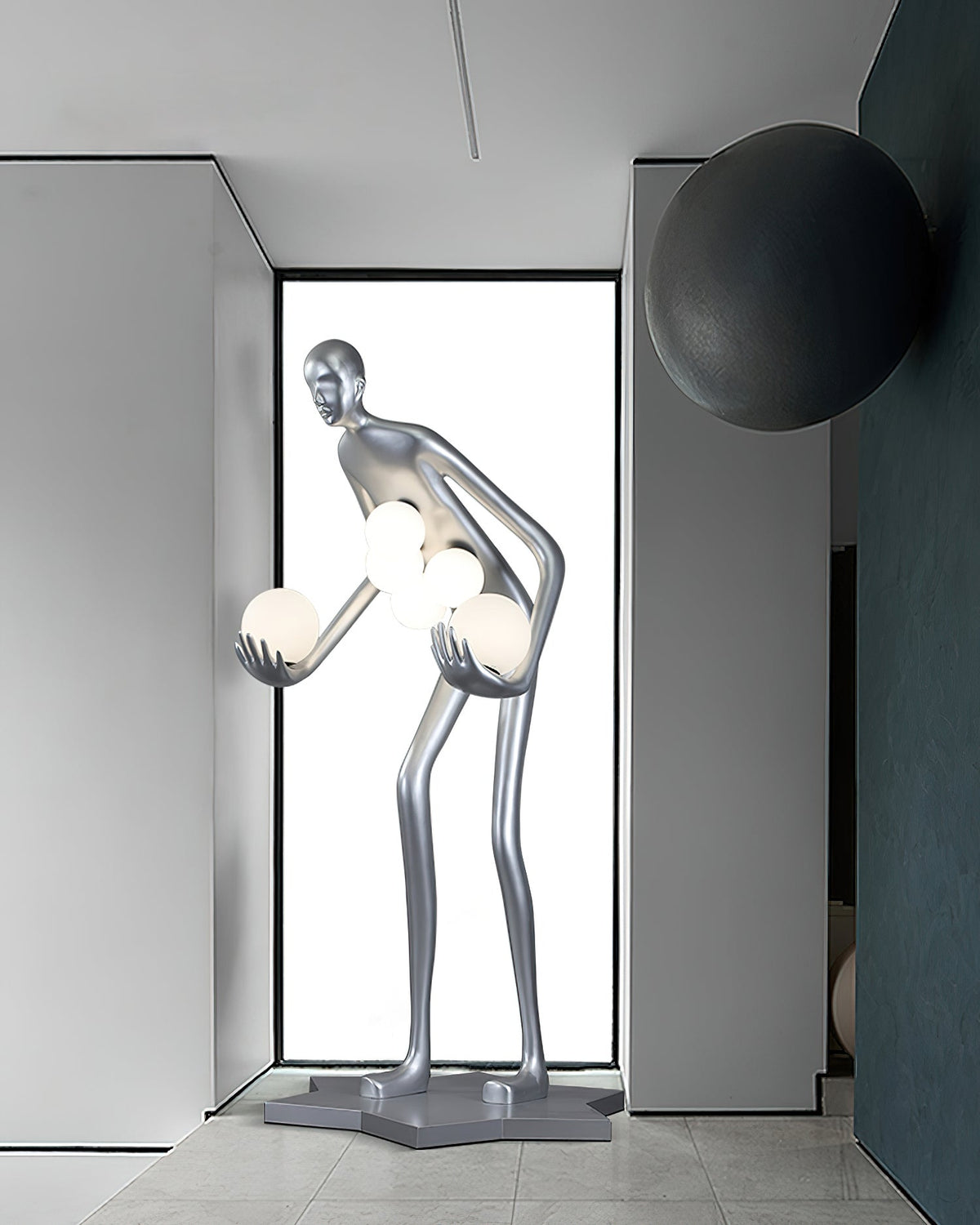 Foam vloerlamp