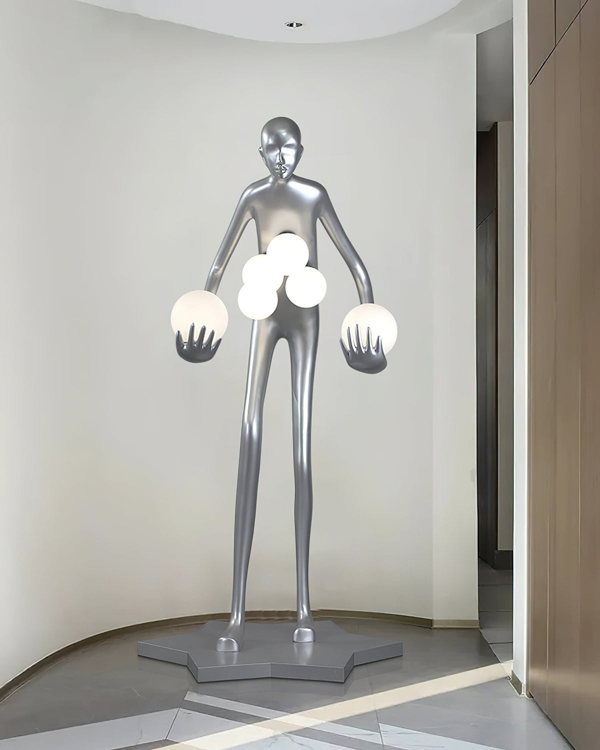 Foam vloerlamp