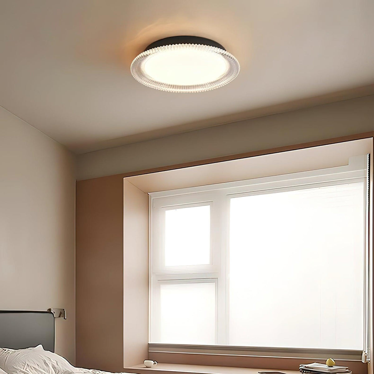 Crystaline Minimalistische plafondlamp van aluminium