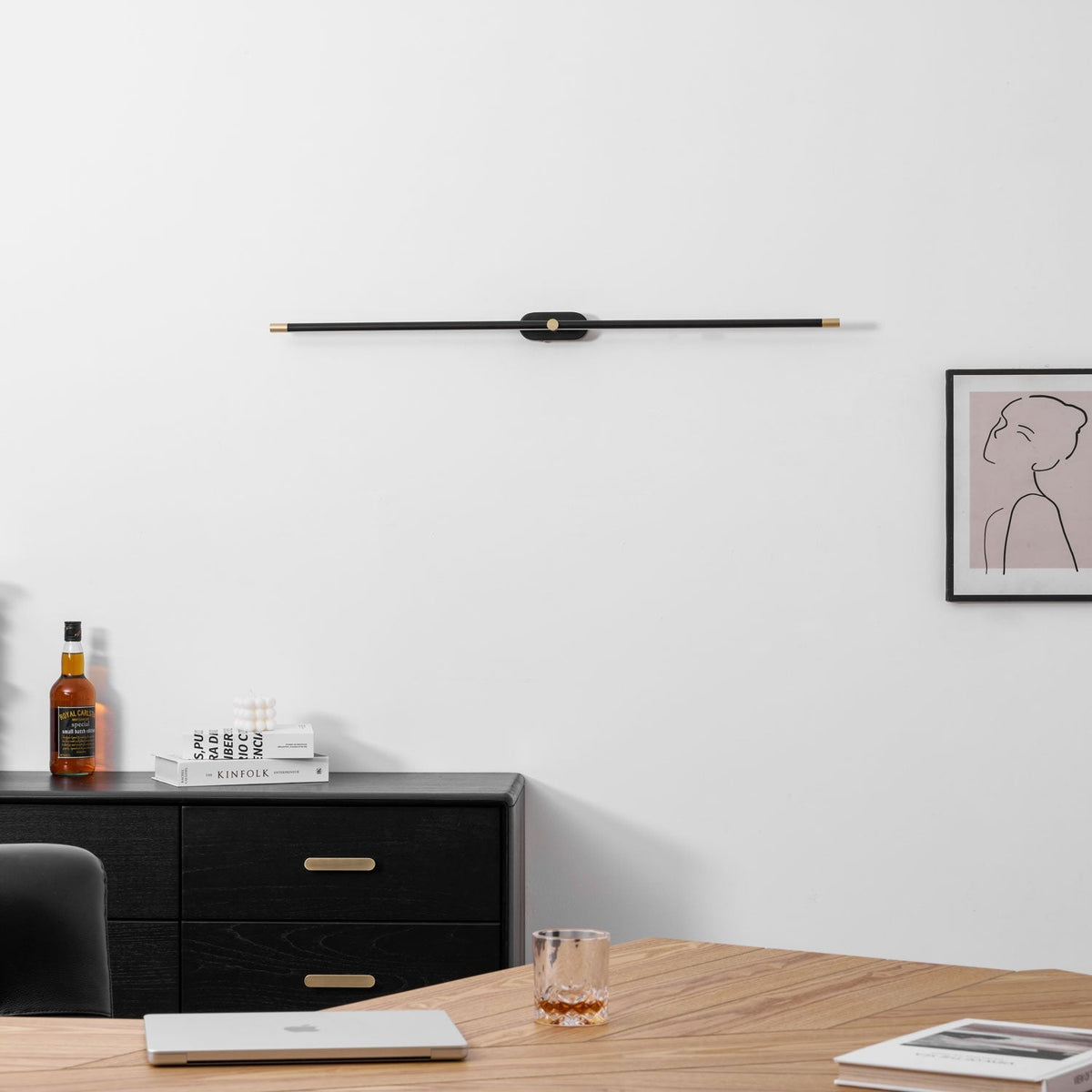Viraaielle wandlamp