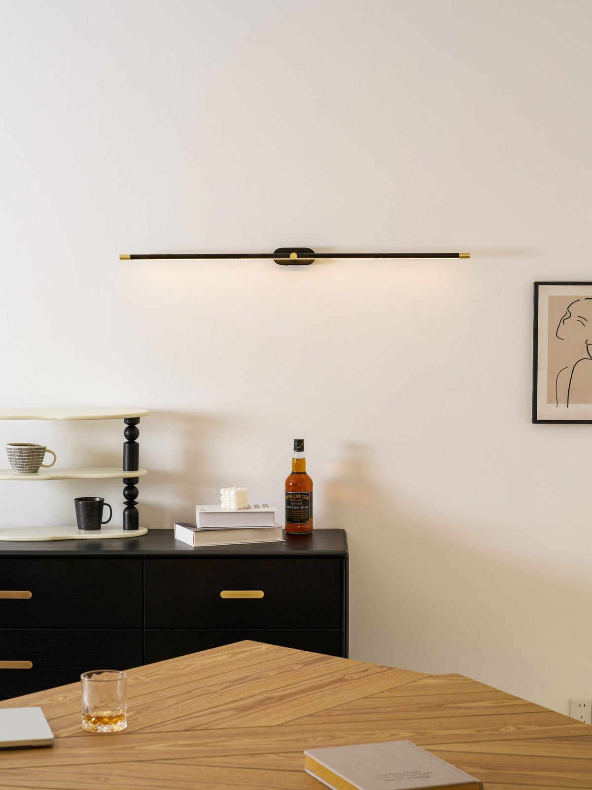 Viraaielle wandlamp