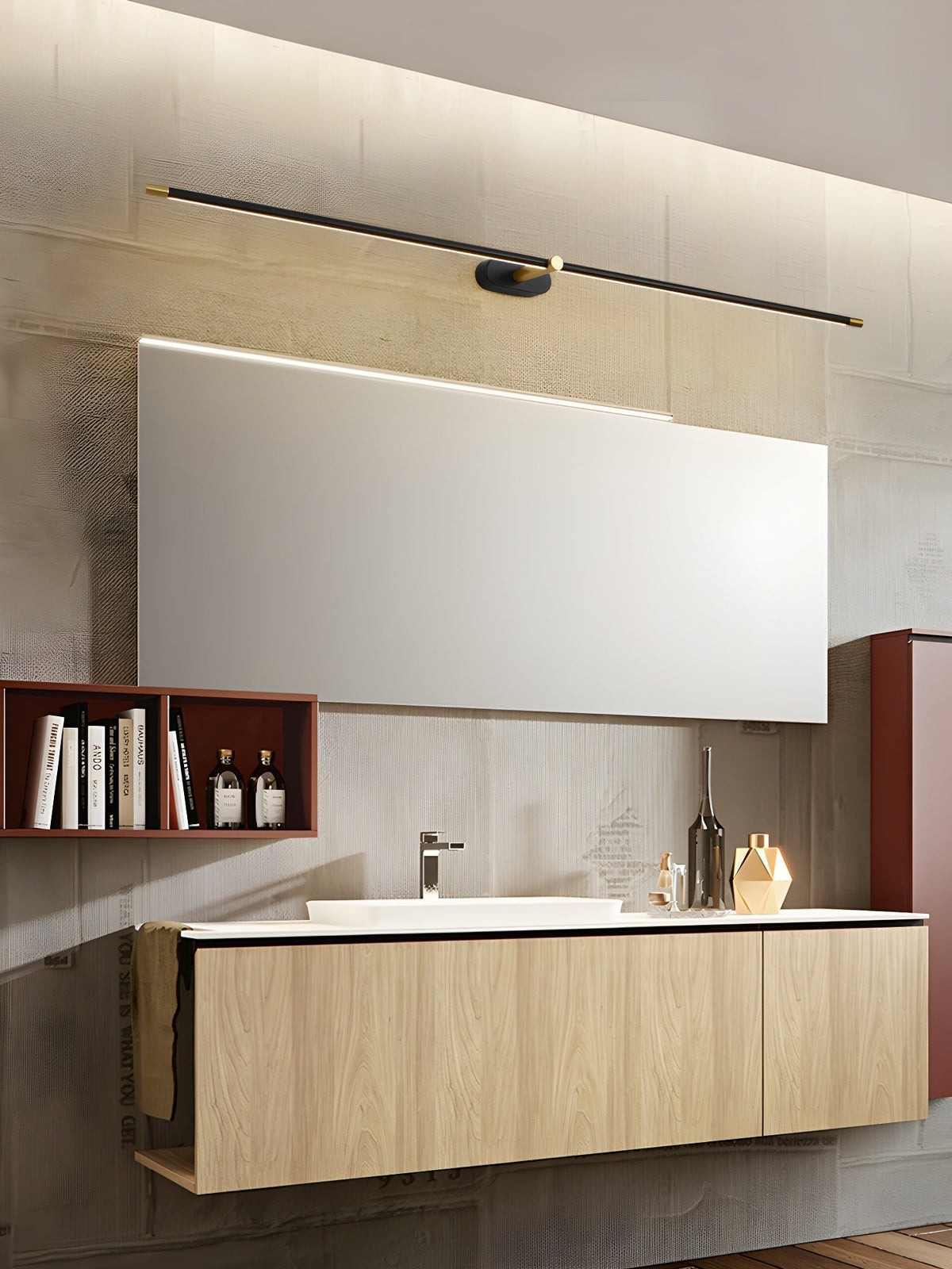 Elairette wandlamp Lineair Minimalistisch
