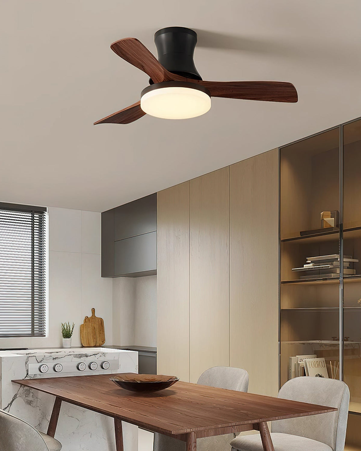 Hawthorne plafondventilator met verlichting