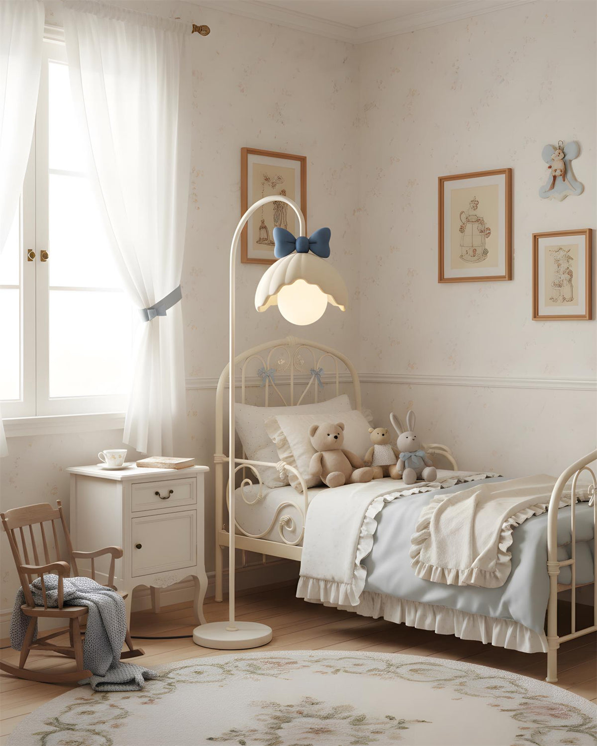 Mademoiselle vloerlamp
