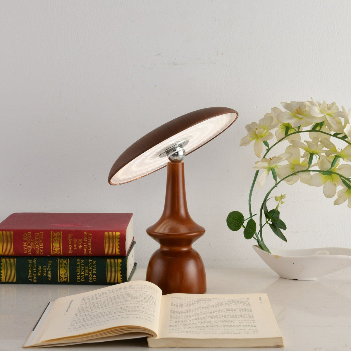 Orbis Vintage Houten tafellamp