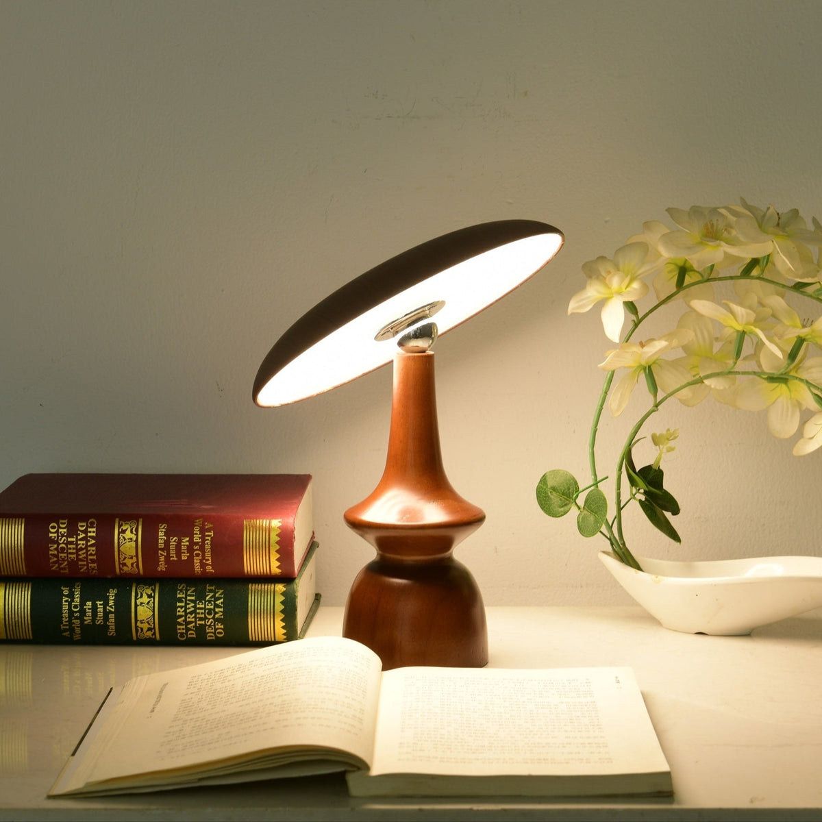 Orbis Vintage Houten tafellamp