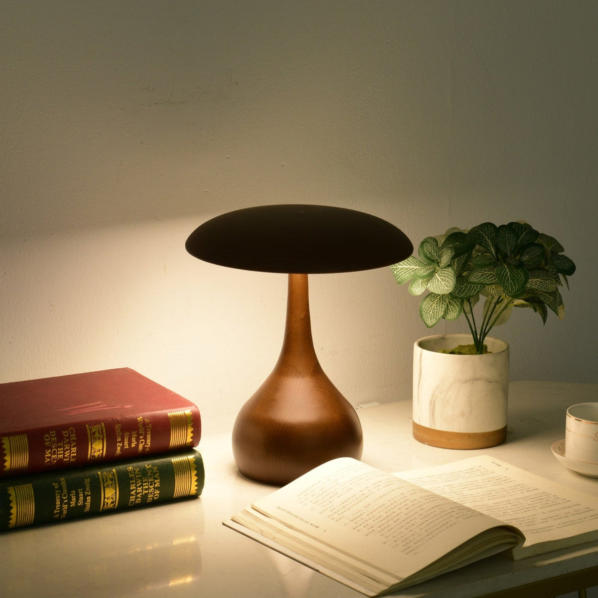 Orbis Vintage Houten tafellamp