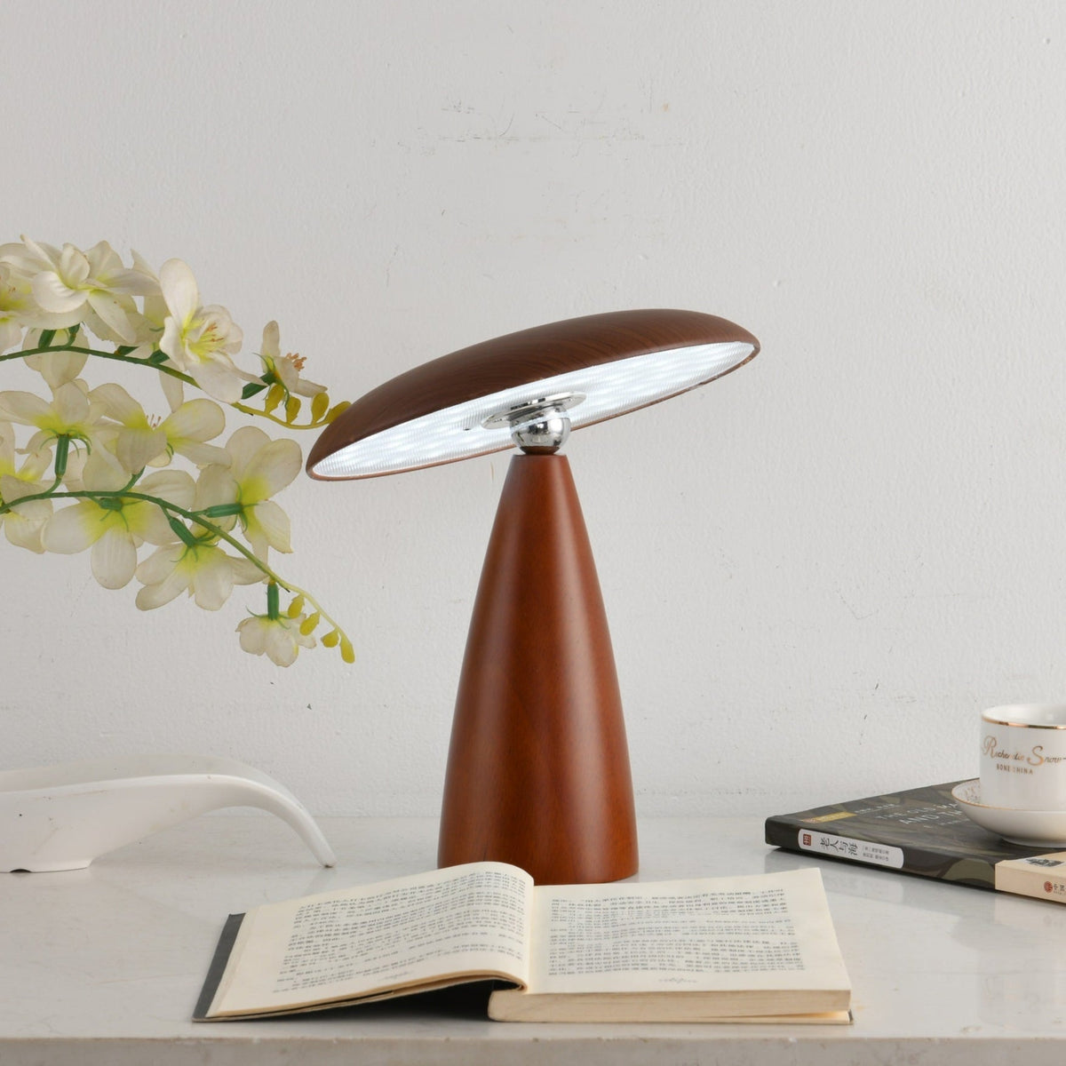 Orbis Vintage Houten tafellamp