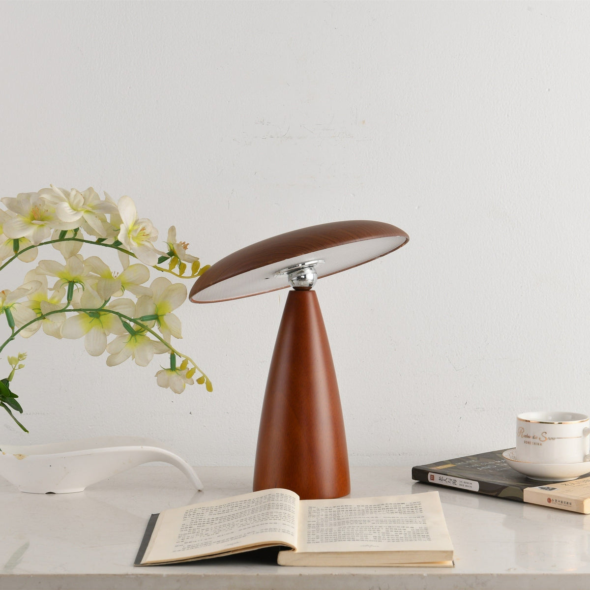 Orbis Vintage Houten tafellamp
