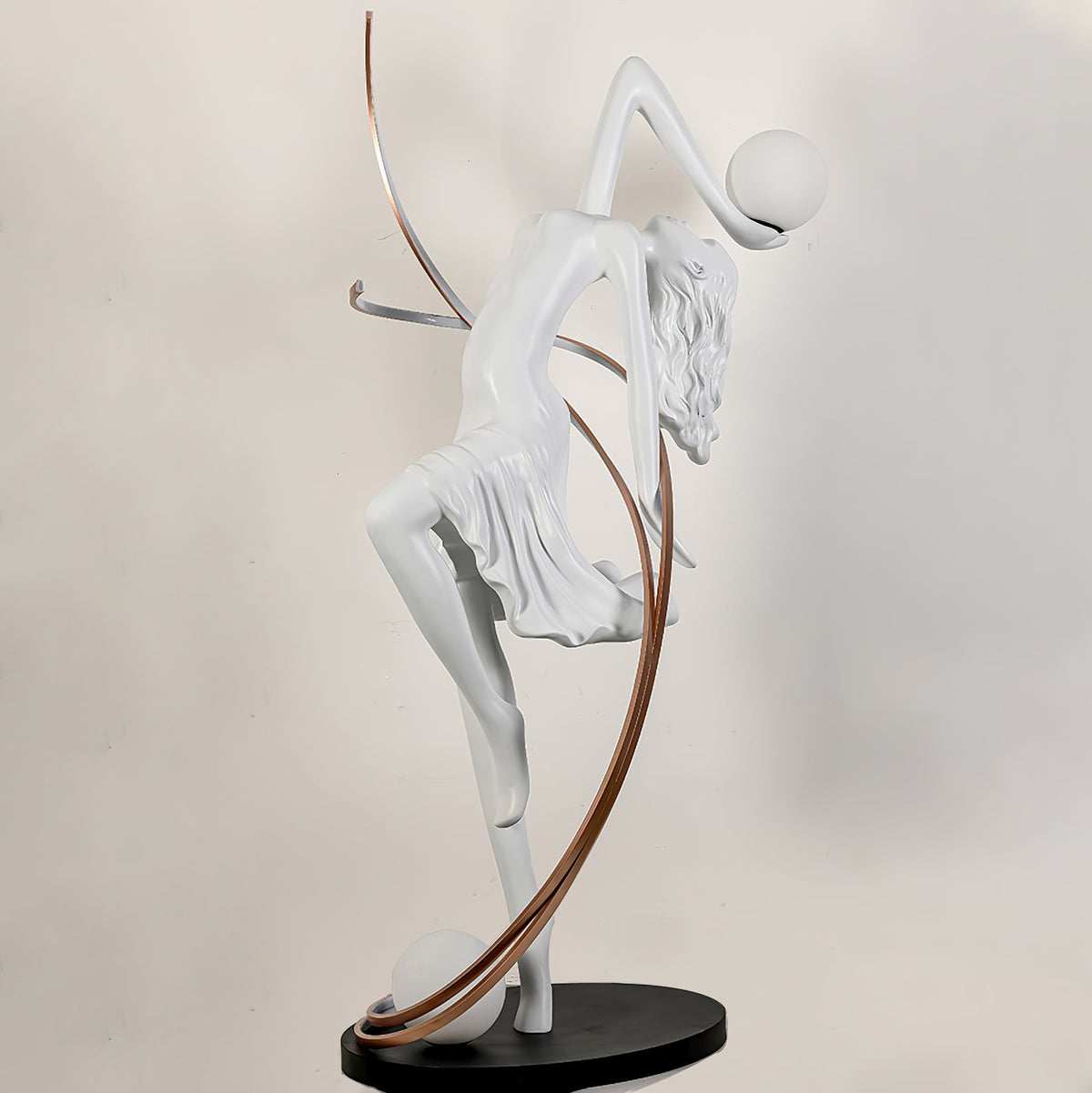 Mirorelia vloerlamp Goddess Statue elegant