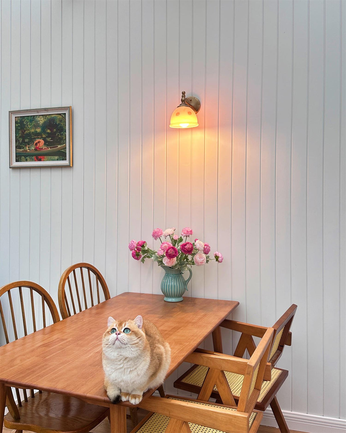 Mishya Bloemmotief wandlamp