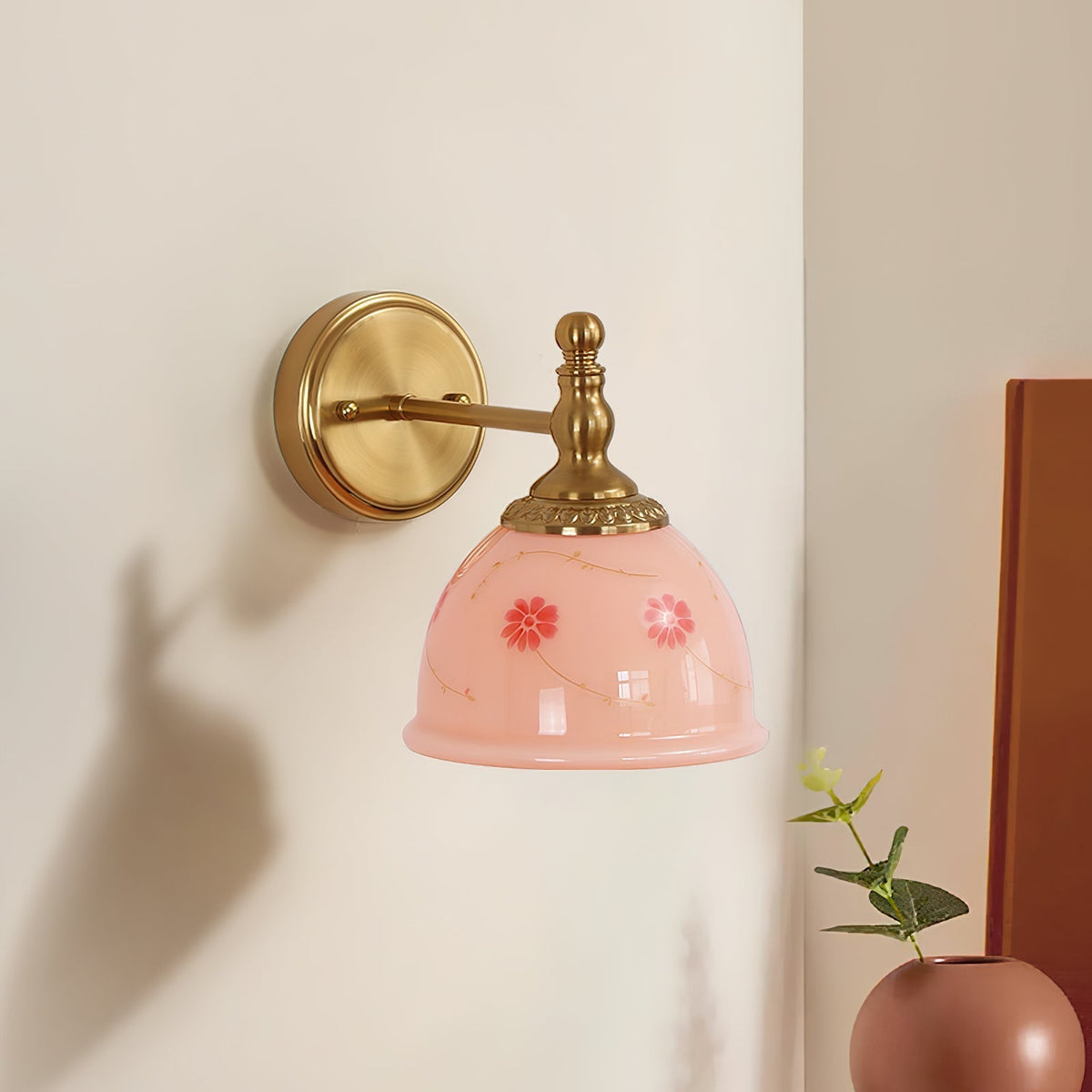 Mishya Bloemmotief wandlamp
