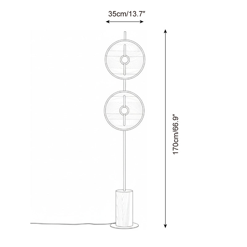 Viraaia vloerlamp