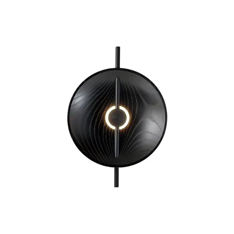 Mito wandlamp met afwerking in houtkleur