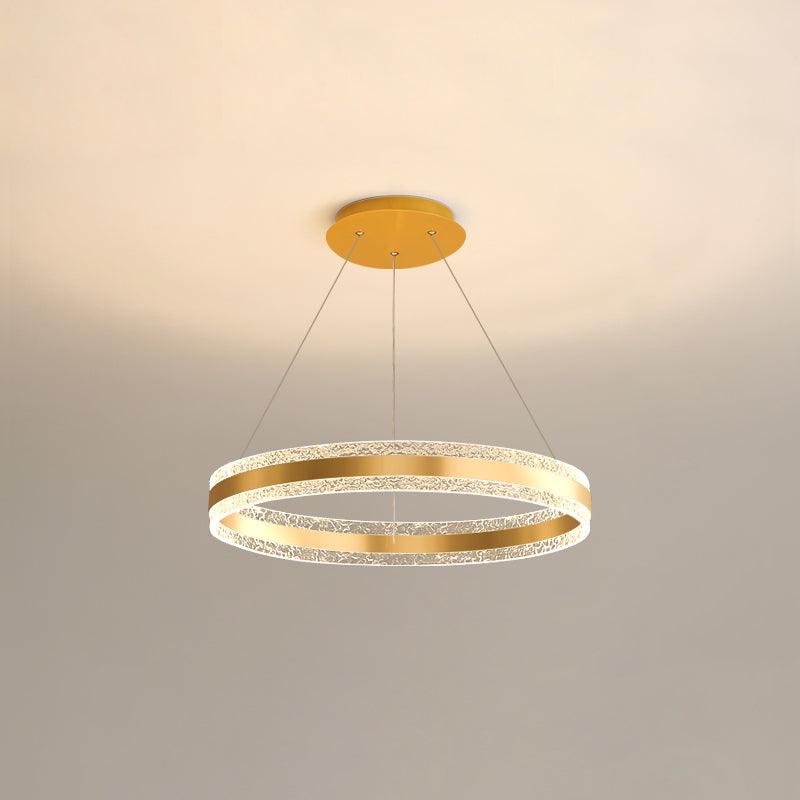 Aroxen Hanglamp modern LED Cirkelringen