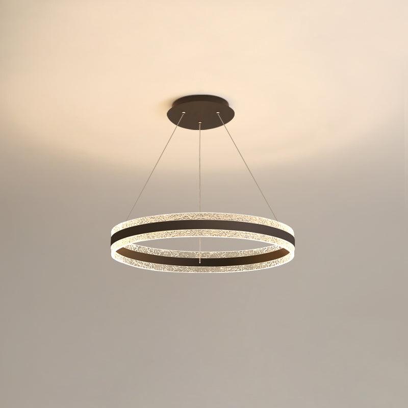 Aroxen Hanglamp modern LED Cirkelringen