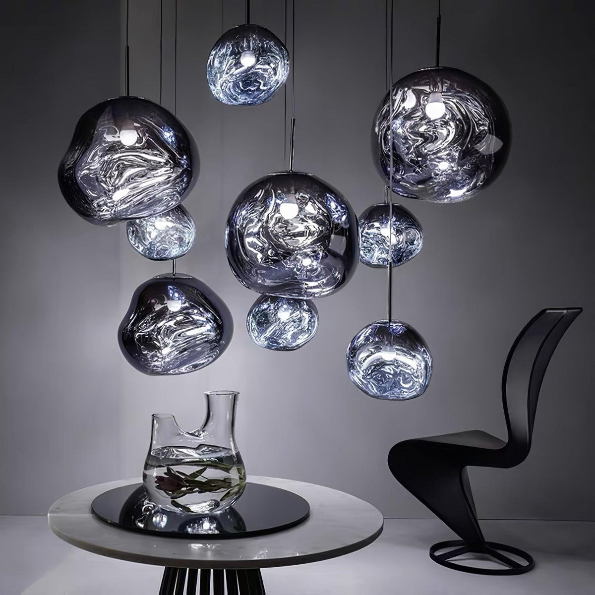 Niriena hanglamp modern lava acrylaat