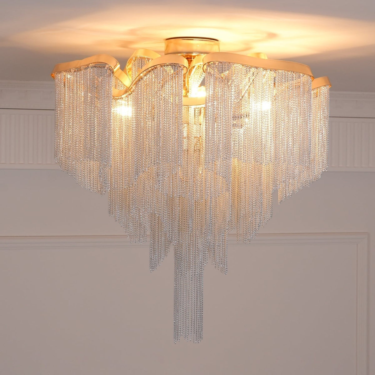 Mevrin Moderne plafondlamp met Tassel Art