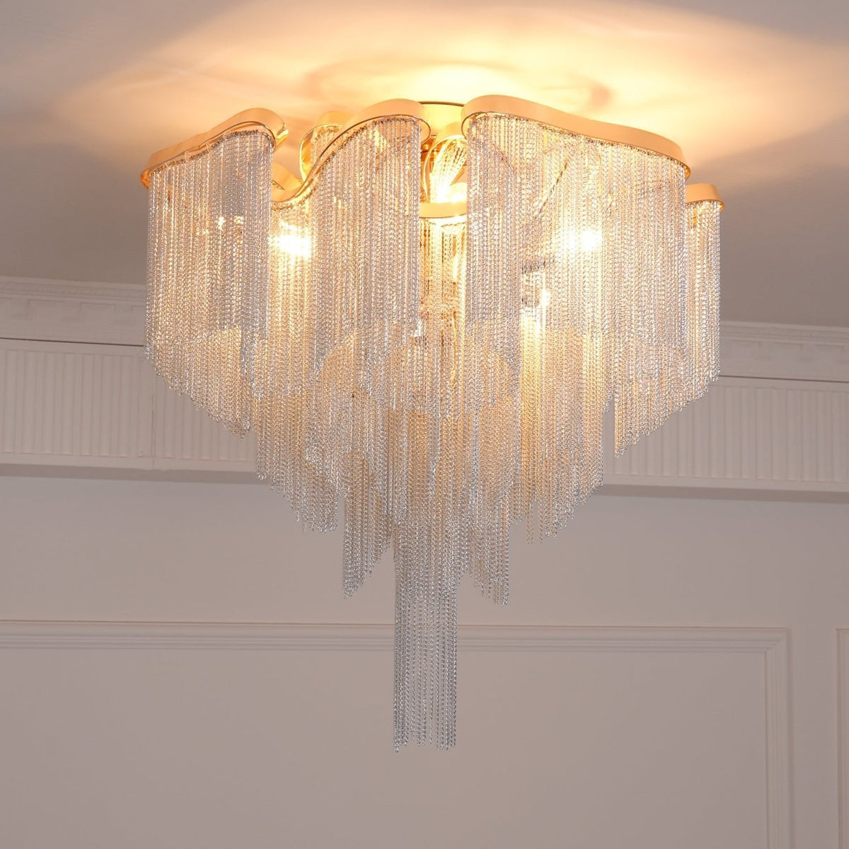 Mevrin Moderne plafondlamp met Tassel Art
