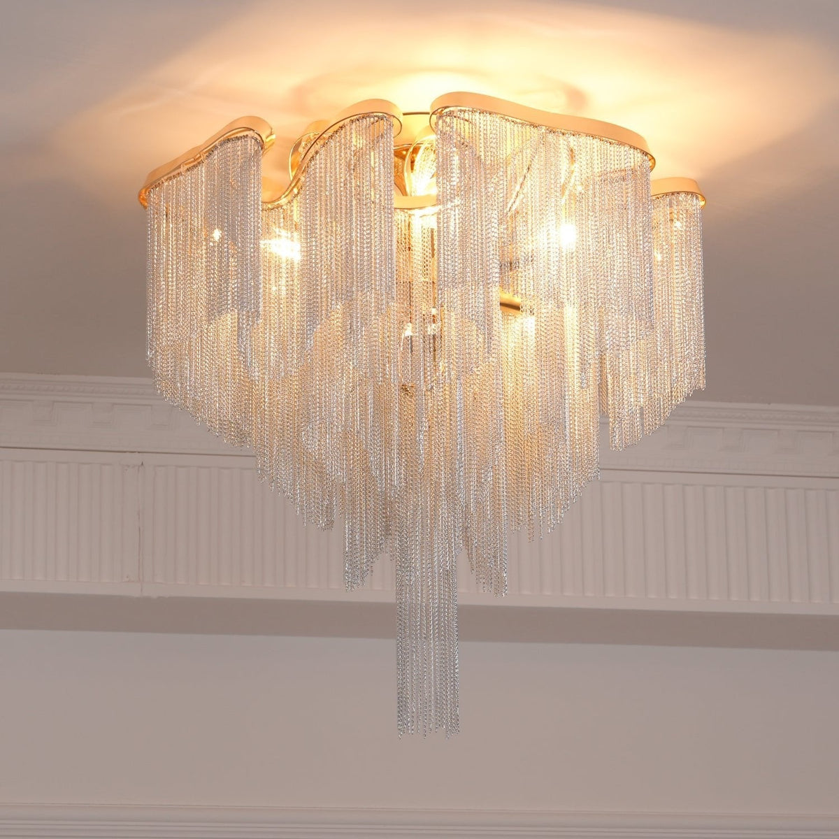 Mevrin Moderne plafondlamp met Tassel Art