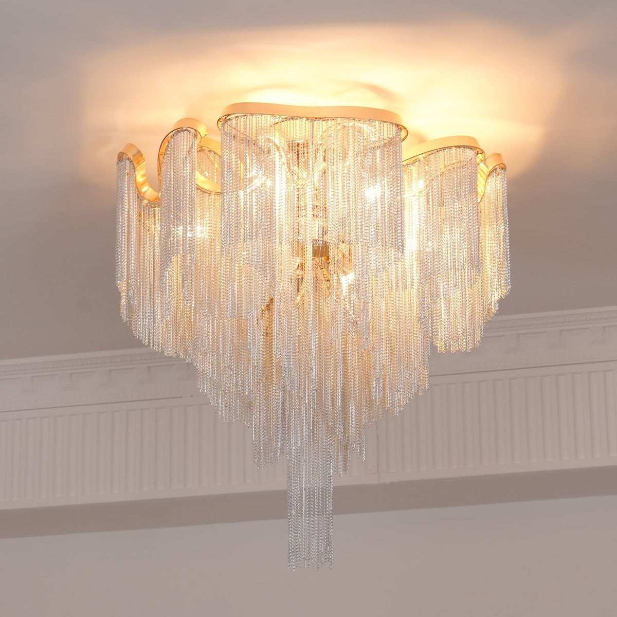 Mevrin Moderne plafondlamp met Tassel Art