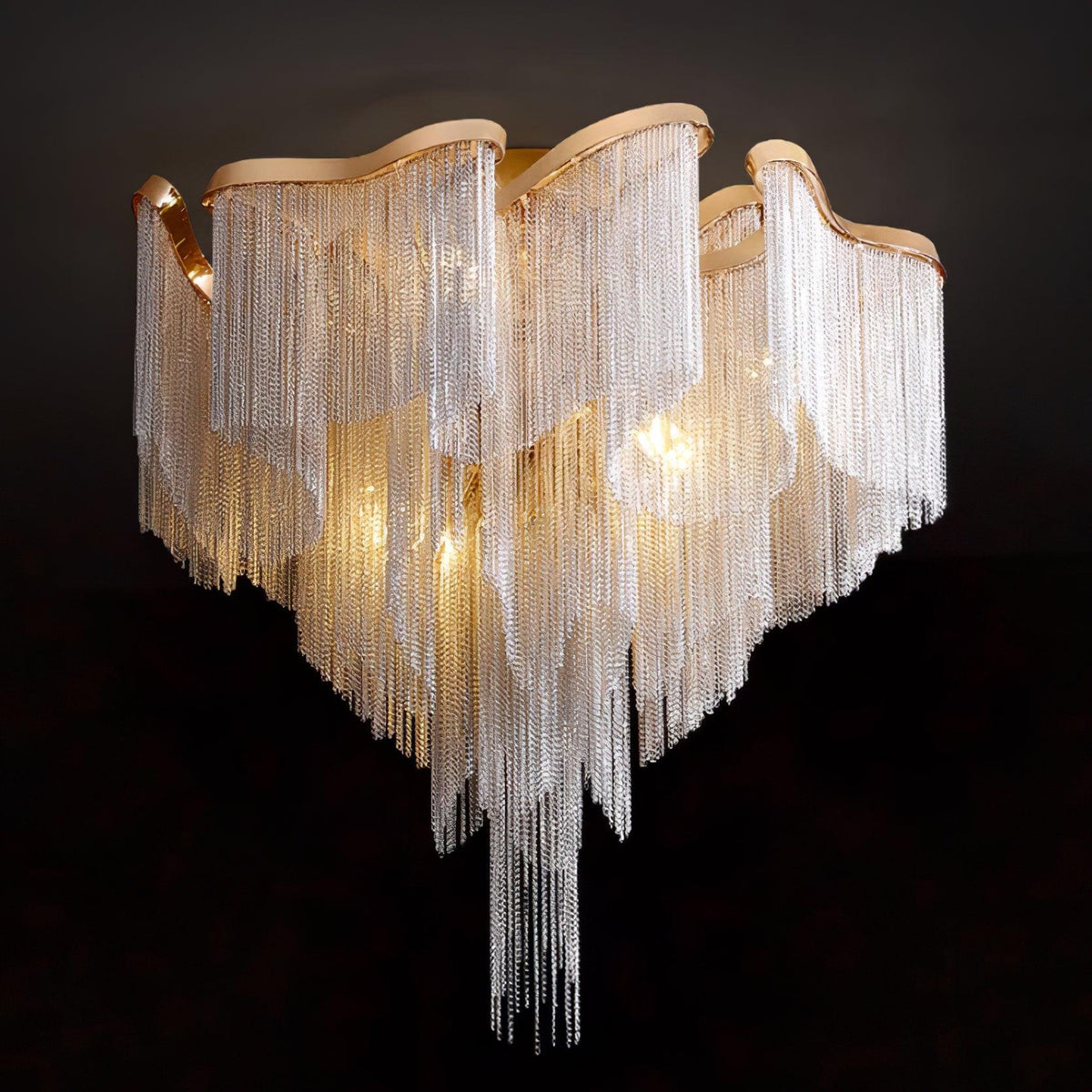 Mevrin Moderne plafondlamp met Tassel Art