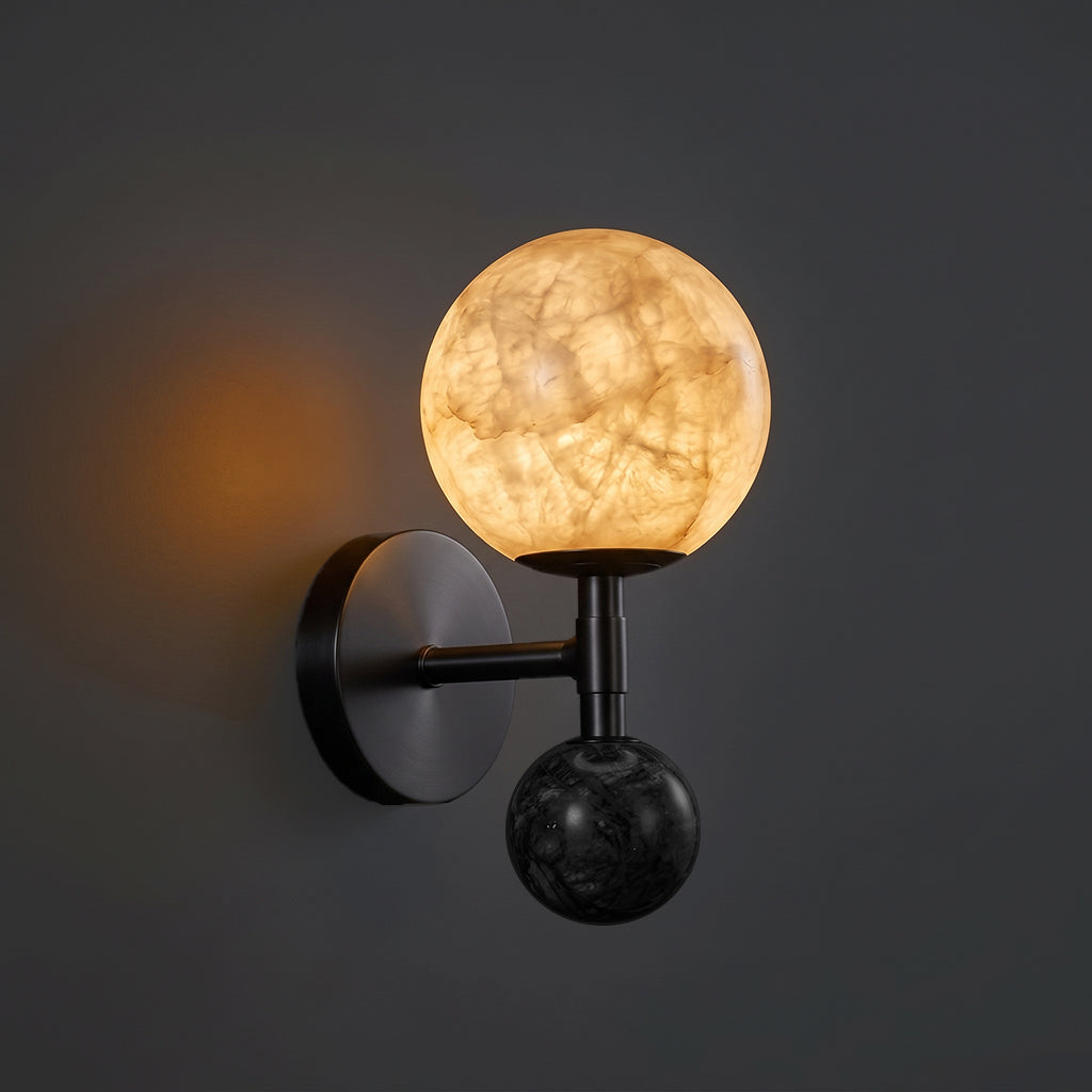 Tarrowcombe albast wandlamp