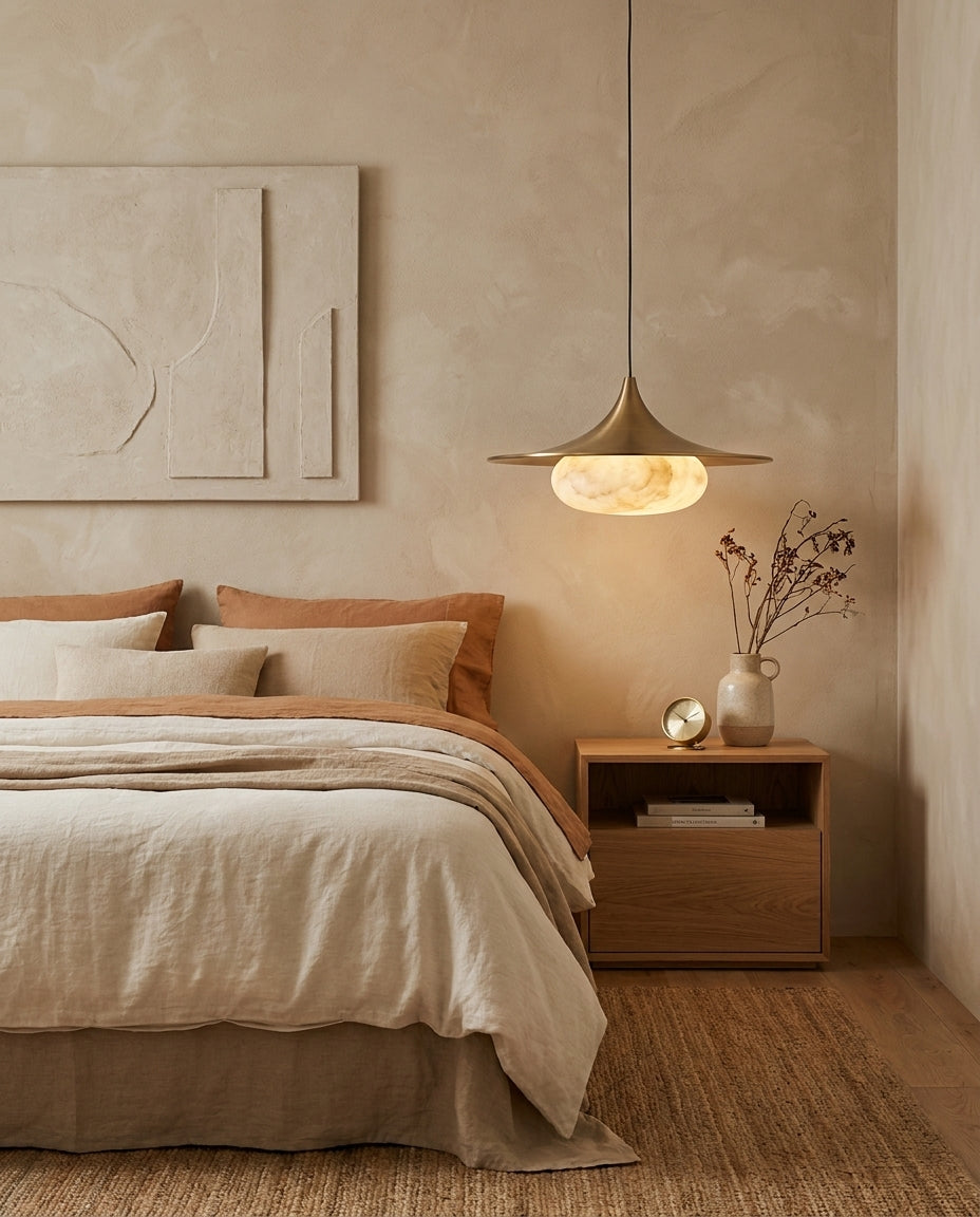 Fallowcrest albast hanglamp