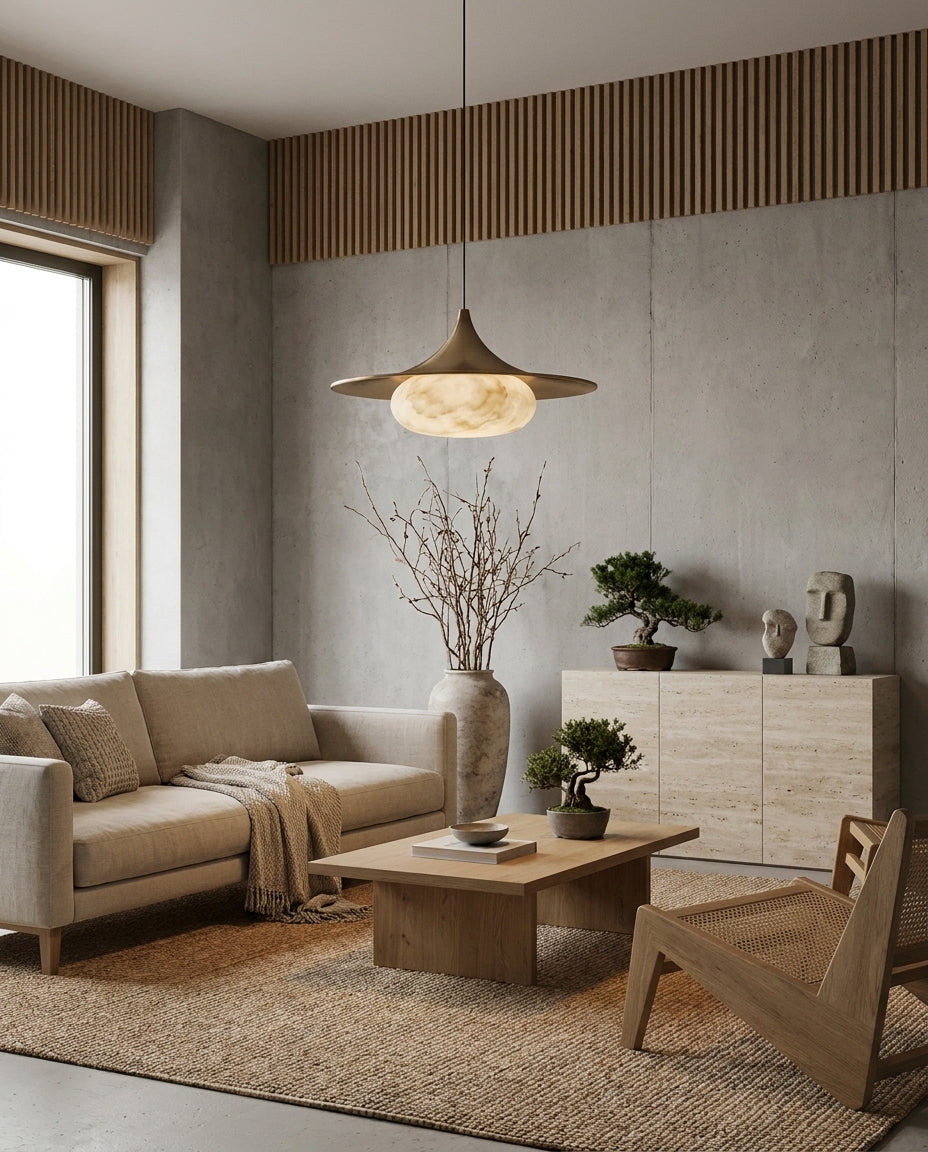 Fallowcrest albast hanglamp