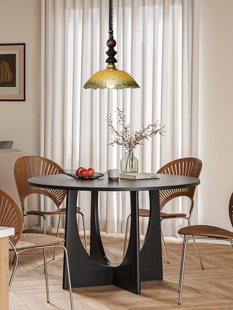 Nydoreth elegantie Vintage Art Houten hanglamp