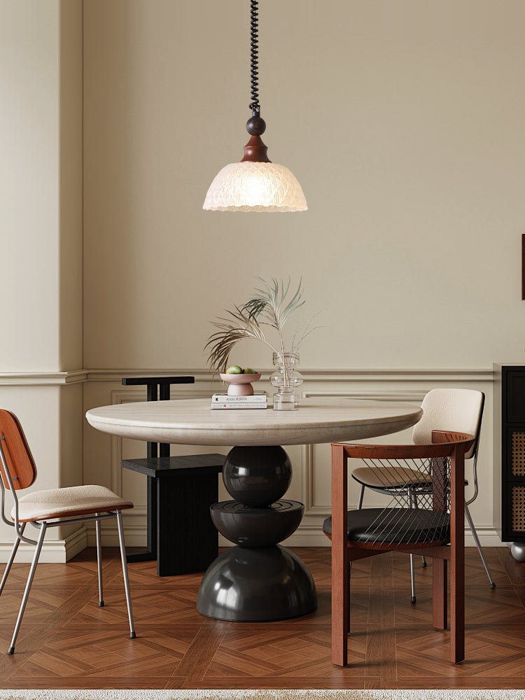 Nydoreth elegantie Vintage Art Houten hanglamp
