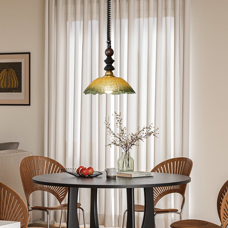 Nydoreth elegantie Vintage Art Houten hanglamp