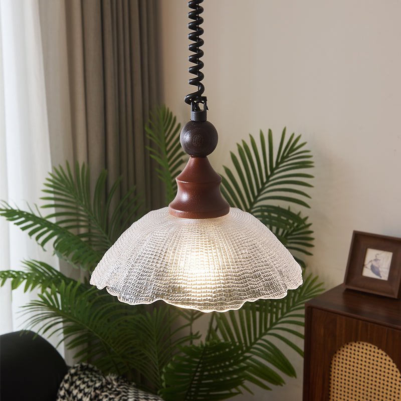 Nydoreth elegantie Vintage Art Houten hanglamp