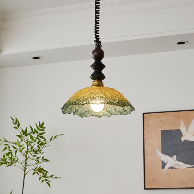 Nydoreth elegantie Vintage Art Houten hanglamp