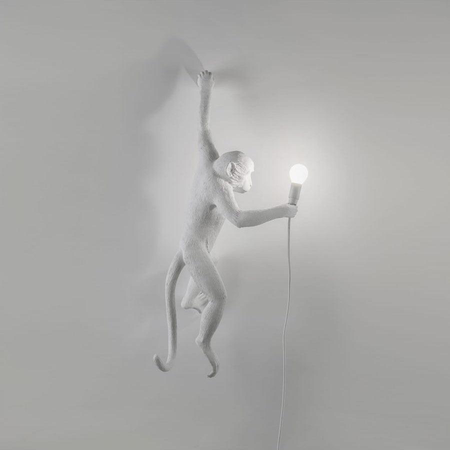 Bnx Art uniek Monkey hars wandlamp