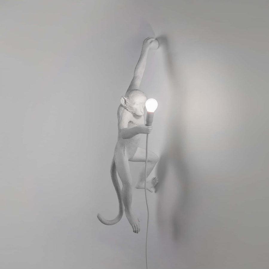 Bnx Art uniek Monkey hars wandlamp