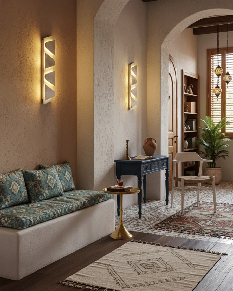 Terioeria wandlamp