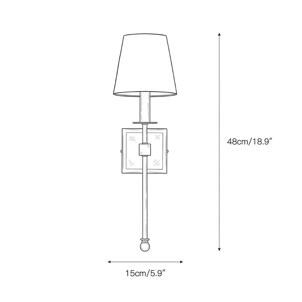 Orelenina wandlamp