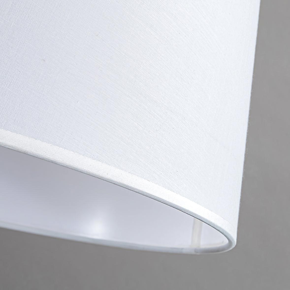 Linania vloerlamp met stoffen kap in minimalistisch ontwerp