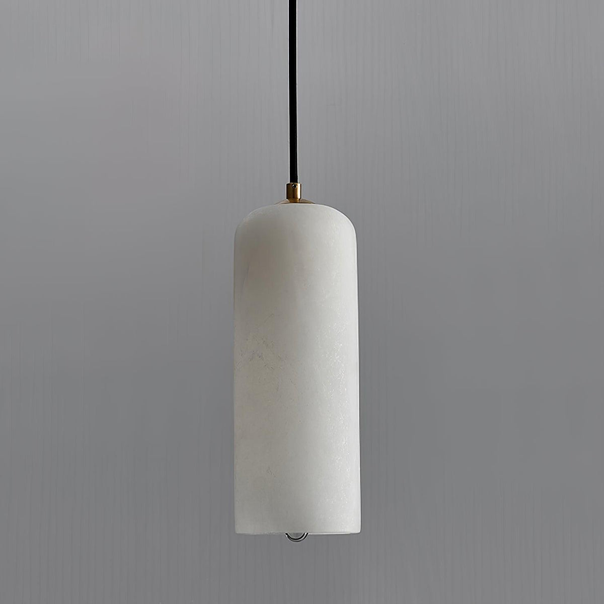 Nivenira cilindrische hanglamp van albast