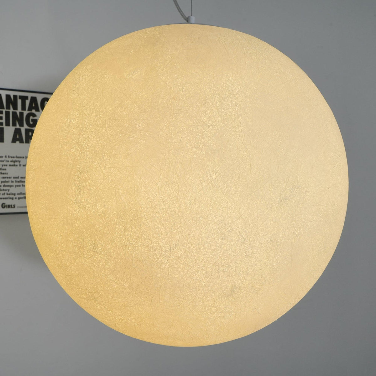 Miralaine hanglamp maansvormig voor woonkamer