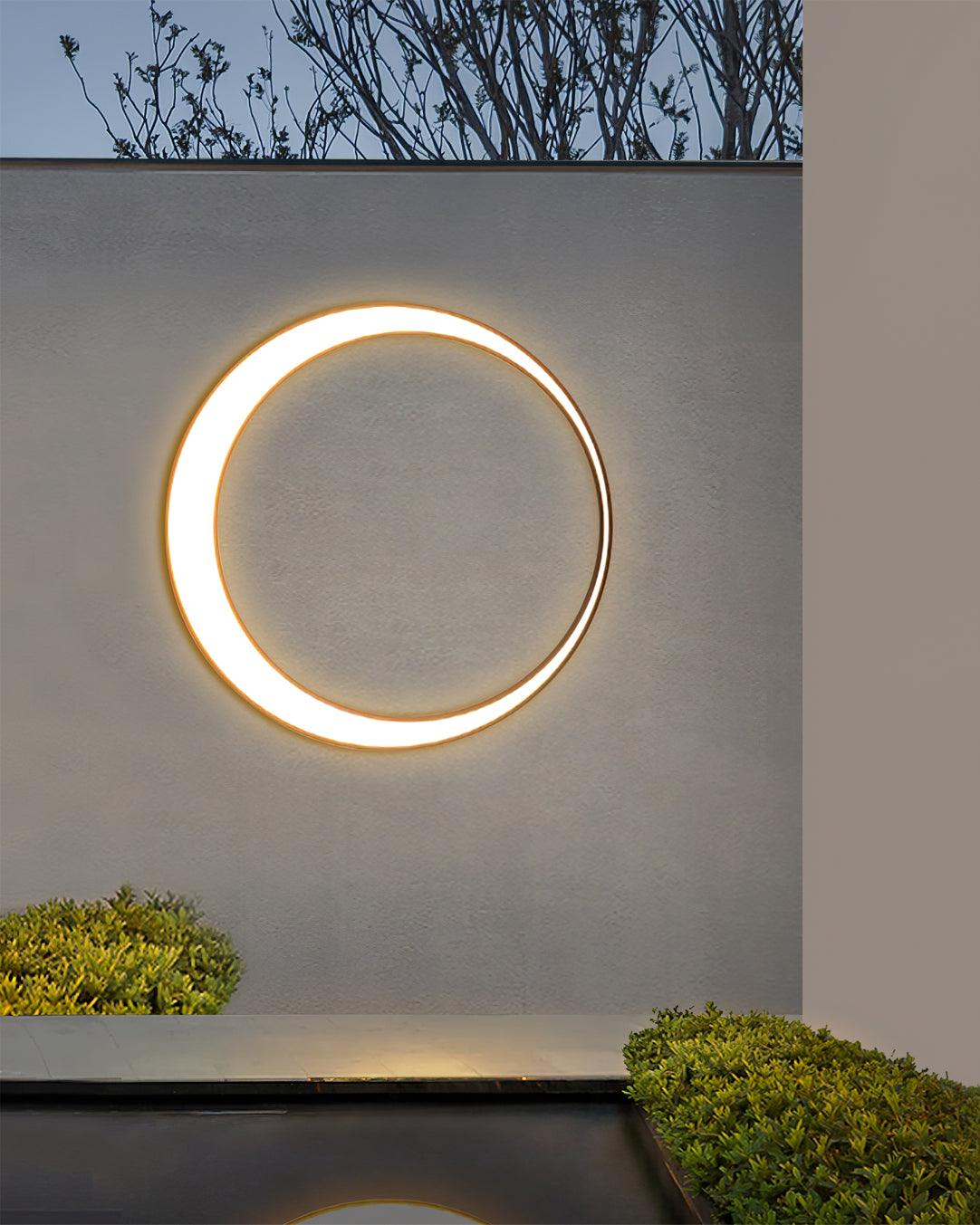 Noreliella ronde LED buitenwandlamp