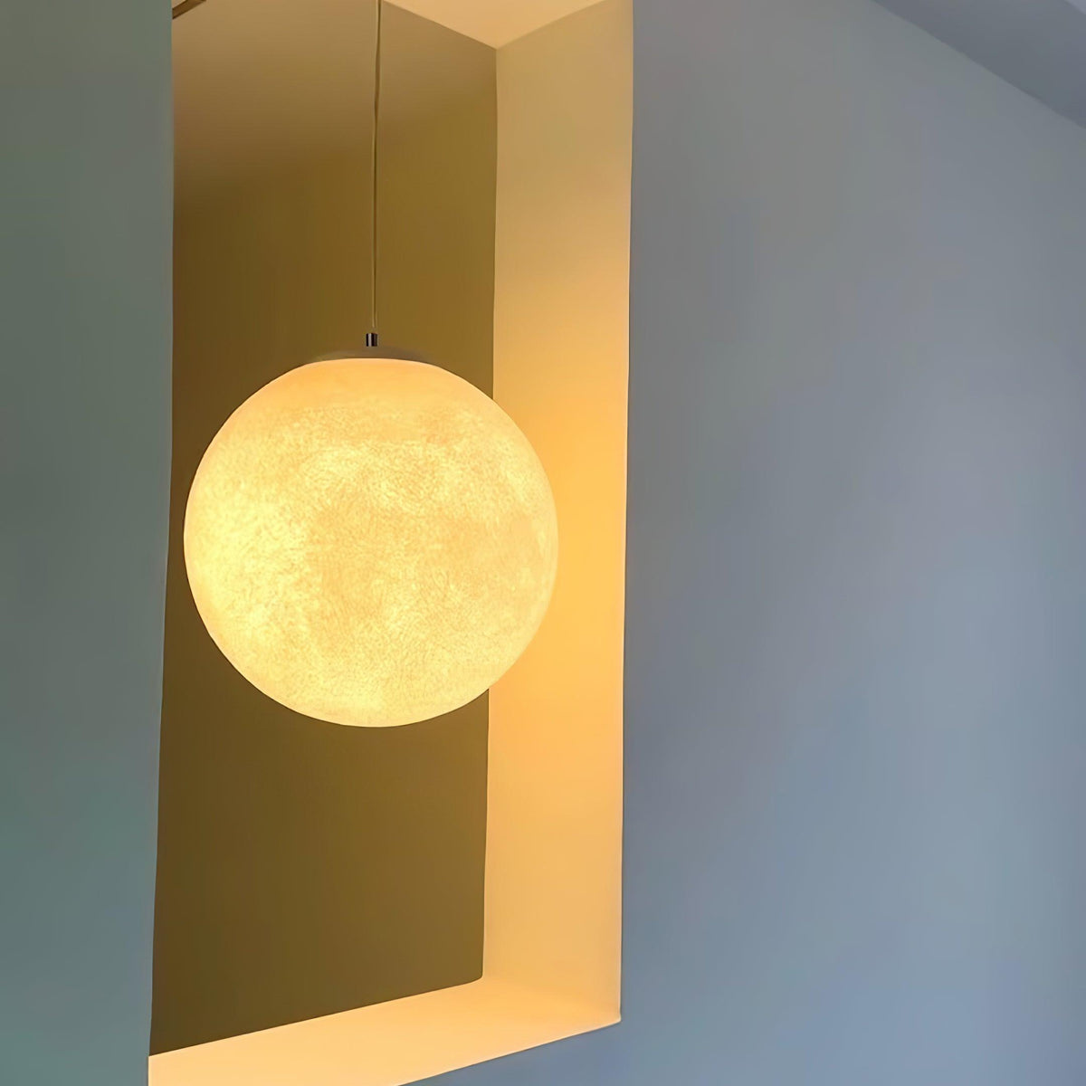 Miralaine hanglamp maansvormig voor woonkamer
