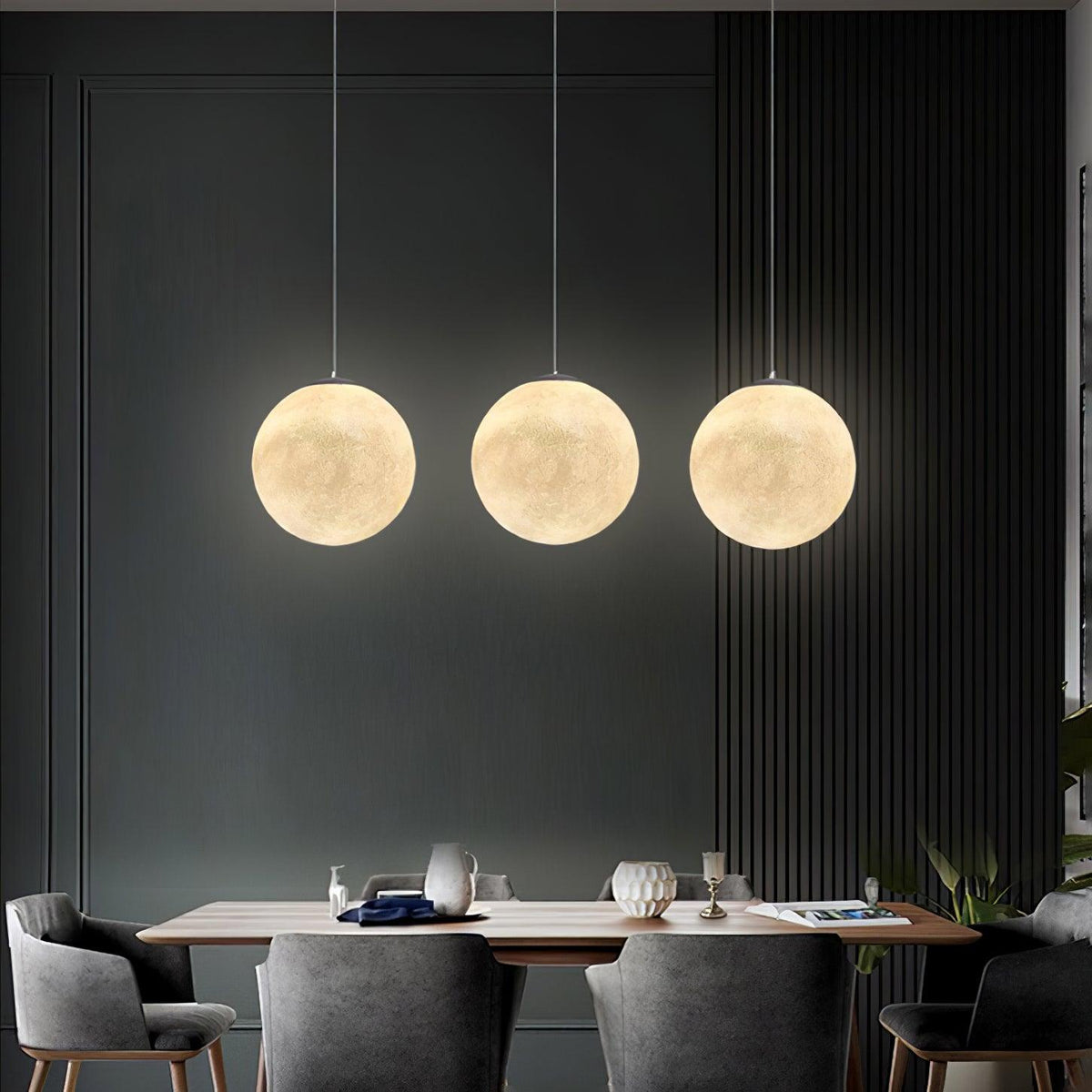 Miralaine hanglamp maansvormig voor woonkamer