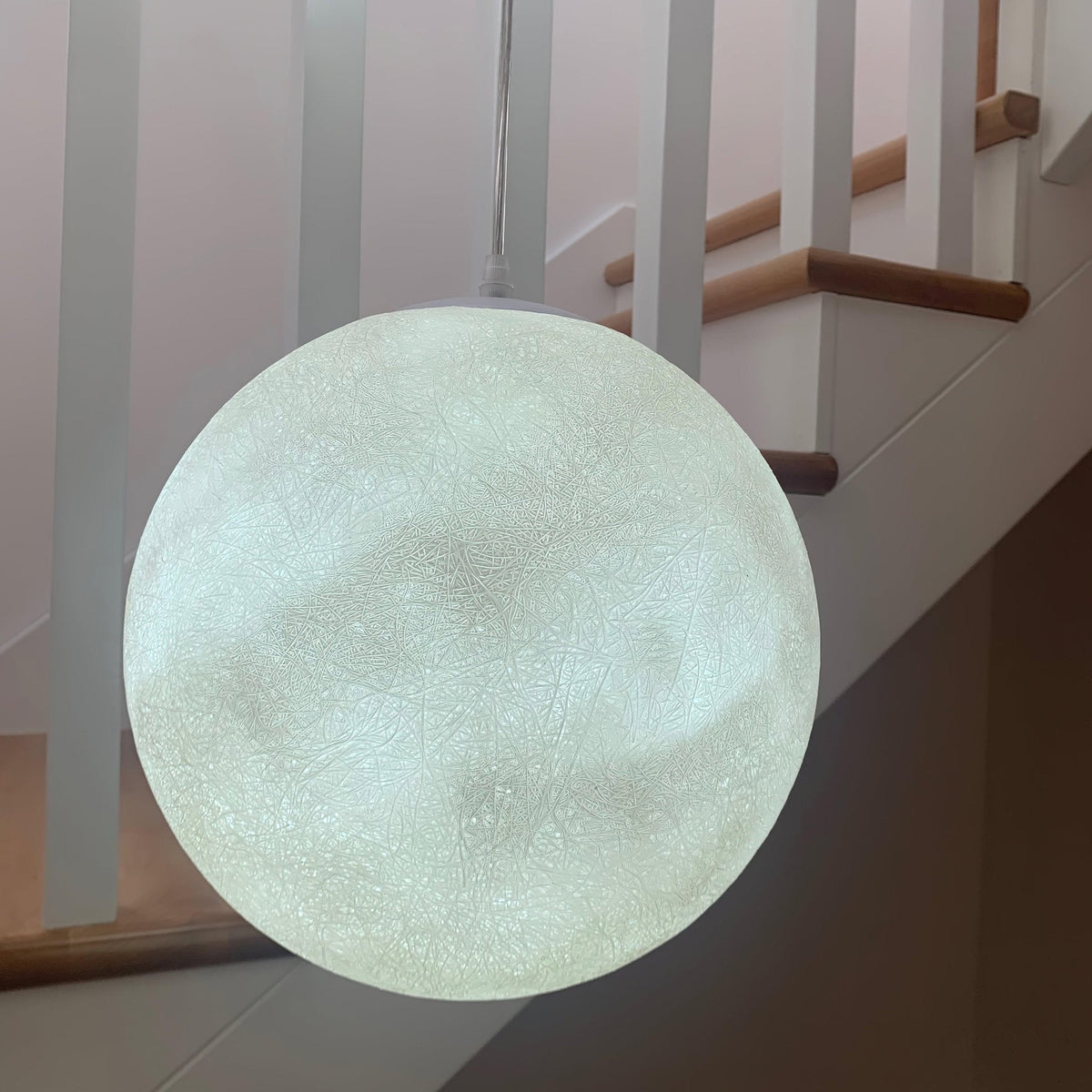 Miralaine hanglamp maansvormig voor woonkamer