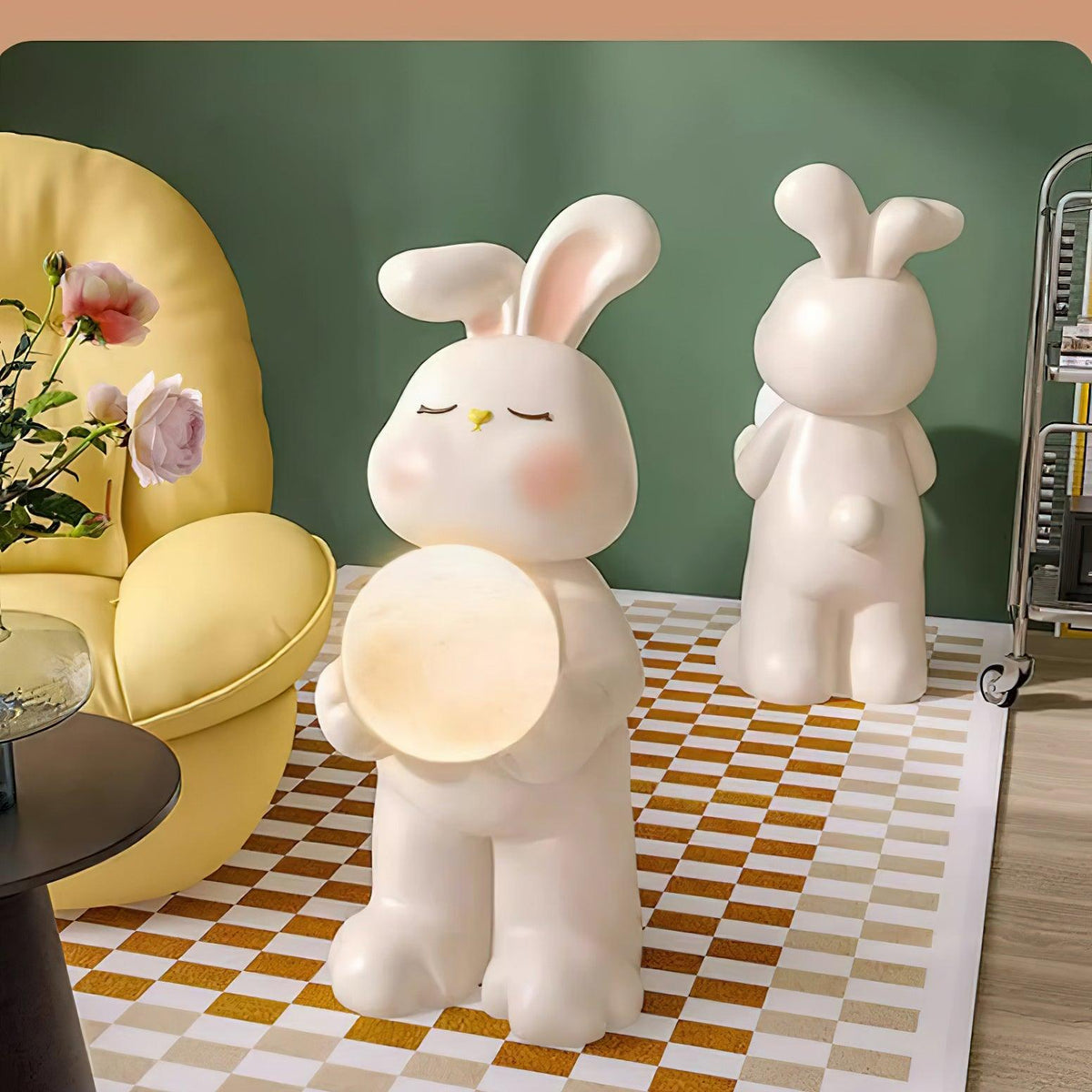 Moon Konijn vloerlamp