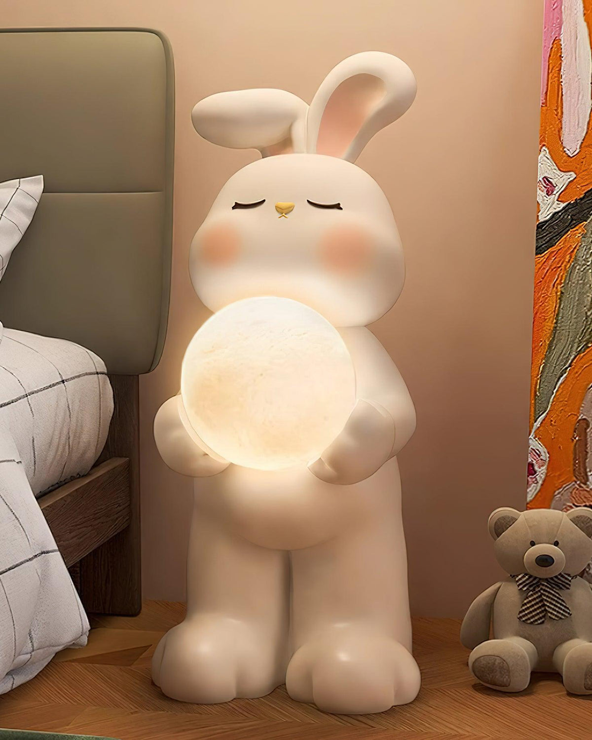 Moon Konijn vloerlamp